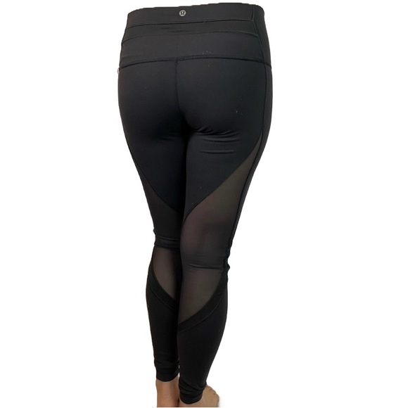 lululemon Leggings with mesh side detail - Picture 3 of 6